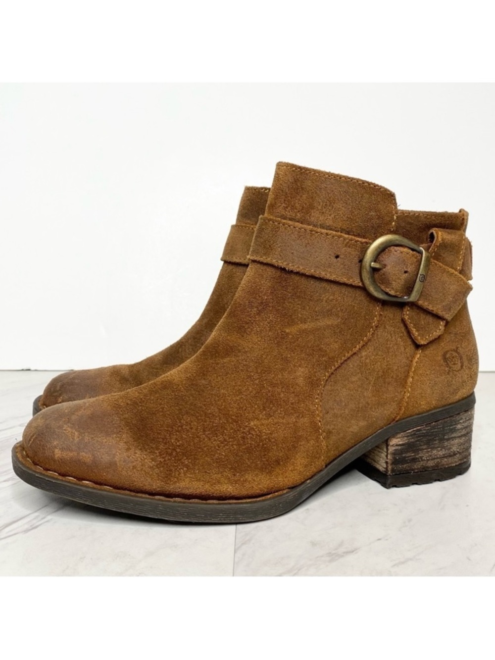 Born Morocco Brown Distressed Bootie 7